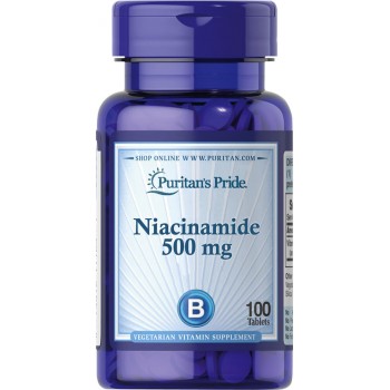 Puritan`s Pride Niacinamide 500 mg 100 tab